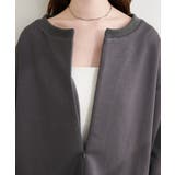 【natural couture】ハーフジップ付きダンボールプルオーハ… | NICE CLAUP / OLIVE des OLIVE　OUTLET | 詳細画像14 