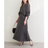 【natural couture】ハーフジップ付きダンボールプルオーハ… | NICE CLAUP / OLIVE des OLIVE　OUTLET | 詳細画像15 