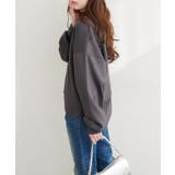 【natural couture】ハーフジップ付きダンボールプルオーハ… | NICE CLAUP / OLIVE des OLIVE　OUTLET | 詳細画像20 