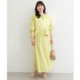 【natural couture】ハーフジップ付きダンボールプルオーハ… | NICE CLAUP / OLIVE des OLIVE　OUTLET | 詳細画像22 