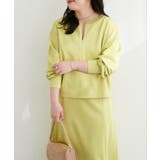 【natural couture】ハーフジップ付きダンボールプルオーハ… | NICE CLAUP / OLIVE des OLIVE　OUTLET | 詳細画像23 