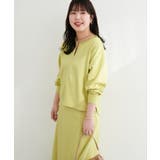 【natural couture】ハーフジップ付きダンボールプルオーハ… | NICE CLAUP / OLIVE des OLIVE　OUTLET | 詳細画像24 