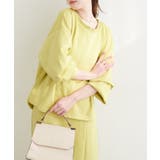 【natural couture】ハーフジップ付きダンボールプルオーハ… | NICE CLAUP / OLIVE des OLIVE　OUTLET | 詳細画像28 