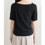 【natural couture】ジャガードカットドレープTOPS | NICE CLAUP / OLIVE des OLIVE OUTLET | 詳細画像8