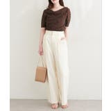 【natural couture】ジャガードカットドレープTOPS | NICE CLAUP / OLIVE des OLIVE OUTLET | 詳細画像17