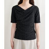 【natural couture】ジャガードカットドレープTOPS | NICE CLAUP / OLIVE des OLIVE OUTLET | 詳細画像18