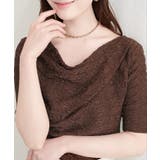 【natural couture】ジャガードカットドレープTOPS | NICE CLAUP / OLIVE des OLIVE OUTLET | 詳細画像20