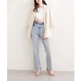 ラインストーンロゴ半袖Tシャツ | NICE CLAUP / OLIVE des OLIVE OUTLET | 詳細画像3