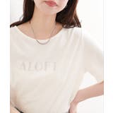 ラインストーンロゴ半袖Tシャツ | NICE CLAUP / OLIVE des OLIVE OUTLET | 詳細画像8