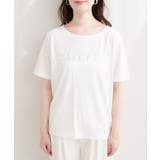 ラインストーンロゴ半袖Tシャツ | NICE CLAUP / OLIVE des OLIVE OUTLET | 詳細画像14