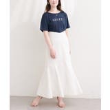 ラインストーンロゴ半袖Tシャツ | NICE CLAUP / OLIVE des OLIVE OUTLET | 詳細画像27