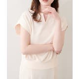 【natural couture】きれいめポンチキーネックトップス | NICE CLAUP / OLIVE des OLIVE OUTLET | 詳細画像23