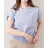 【natural couture】きれいめポンチキーネックトップス | NICE CLAUP / OLIVE des OLIVE OUTLET | 詳細画像6