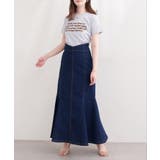 【natural couture】フロッキーロゴTEE | NICE CLAUP / OLIVE des OLIVE　OUTLET | 詳細画像18 