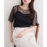 【natural couture】フロッキードットプルオーバー＆キャミ | NICE CLAUP / OLIVE des OLIVE　OUTLET | 詳細画像14 