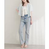 【natural couture】フロントリボンカップ付きキャミ | NICE CLAUP / OLIVE des OLIVE OUTLET | 詳細画像6