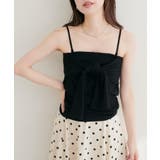 【natural couture】フロントリボンカップ付きキャミ | NICE CLAUP / OLIVE des OLIVE OUTLET | 詳細画像9