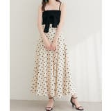 【natural couture】フロントリボンカップ付きキャミ | NICE CLAUP / OLIVE des OLIVE OUTLET | 詳細画像10