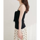 【natural couture】フロントリボンカップ付きキャミ | NICE CLAUP / OLIVE des OLIVE OUTLET | 詳細画像12