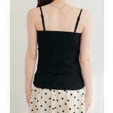 【natural couture】フロントリボンカップ付きキャミ | NICE CLAUP / OLIVE des OLIVE OUTLET | 詳細画像13