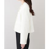 【natural couture】ツイードゆったりジャケット | NICE CLAUP / OLIVE des OLIVE　OUTLET | 詳細画像12 