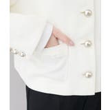 【natural couture】ツイードゆったりジャケット | NICE CLAUP / OLIVE des OLIVE　OUTLET | 詳細画像16 