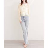 【natural couture】シアーチェックノーカラーショートジャケット | NICE CLAUP / OLIVE des OLIVE OUTLET | 詳細画像20