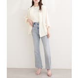 【natural couture】ベルト付きシアージャケット | NICE CLAUP / OLIVE des OLIVE OUTLET | 詳細画像10