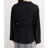 【natural couture】ベルト付きシアージャケット | NICE CLAUP / OLIVE des OLIVE OUTLET | 詳細画像14