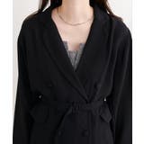 【natural couture】ベルト付きシアージャケット | NICE CLAUP / OLIVE des OLIVE OUTLET | 詳細画像15