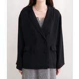 【natural couture】ベルト付きシアージャケット | NICE CLAUP / OLIVE des OLIVE OUTLET | 詳細画像18