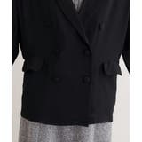 【natural couture】ベルト付きシアージャケット | NICE CLAUP / OLIVE des OLIVE OUTLET | 詳細画像19