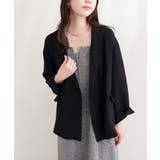 【natural couture】ベルト付きシアージャケット | NICE CLAUP / OLIVE des OLIVE OUTLET | 詳細画像26