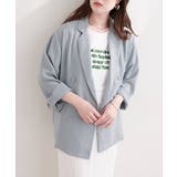 【natural couture】ベルト付きシアージャケット | NICE CLAUP / OLIVE des OLIVE OUTLET | 詳細画像28