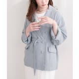 【natural couture】ベルト付きシアージャケット | NICE CLAUP / OLIVE des OLIVE OUTLET | 詳細画像31