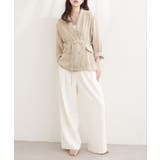 【natural couture】ベルト付きシアージャケット | NICE CLAUP / OLIVE des OLIVE OUTLET | 詳細画像36