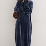 【natural couture】袖口シャーリングベロアワンピース | NICE CLAUP / OLIVE des OLIVE　OUTLET | 詳細画像13 