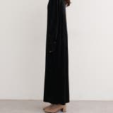 【natural couture】袖口シャーリングベロアワンピース | NICE CLAUP / OLIVE des OLIVE　OUTLET | 詳細画像25 