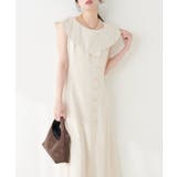 【natural couture】アシメカラーオフショル風ワンピース | NICE CLAUP / OLIVE des OLIVE　OUTLET | 詳細画像1 