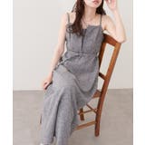 グレー | 【natural couture】フロントスリットキャミワンピース | NICE CLAUP / OLIVE des OLIVE OUTLET