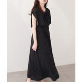 柄2 | 【natural couture】フリルカラーノースリワンピース | NICE CLAUP / OLIVE des OLIVE　OUTLET