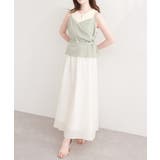 【natural couture】カシュクールドッキングキャミワンピース | NICE CLAUP / OLIVE des OLIVE　OUTLET | 詳細画像13 