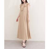 【natural couture】フリルカラーノースリワンピース | NICE CLAUP / OLIVE des OLIVE OUTLET | 詳細画像4