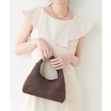 Dブラウン | 【natural couture】リボン付きスエードバッグ | NICE CLAUP / OLIVE des OLIVE　OUTLET