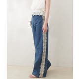 【natural couture】12OZデニム脇レースパンツ | NICE CLAUP / OLIVE des OLIVE OUTLET | 詳細画像18