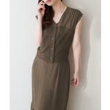 【natural couture】リブ使いTOPS×ギャザー切り替えスカートSE… | NICE CLAUP / OLIVE des OLIVE OUTLET | 詳細画像2