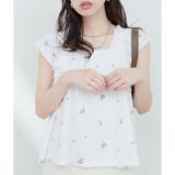 【natural couture】フラワー刺繍フリルショルダーキャミ | NICE CLAUP / OLIVE des OLIVE OUTLET | 詳細画像3