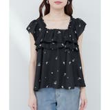 【natural couture】フラワー刺繍フリルショルダーキャミ | NICE CLAUP / OLIVE des OLIVE OUTLET | 詳細画像11