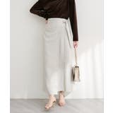 【natural couture】ラップ風ツイードスカート | NICE CLAUP / OLIVE des OLIVE　OUTLET | 詳細画像5 