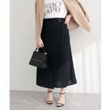 【natural couture】ラップ風ツイードスカート | NICE CLAUP / OLIVE des OLIVE　OUTLET | 詳細画像22 